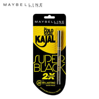 Maybelline New York Lash Sensational Waterproof Mascara, Black, 10g & Maybelline New York Colossal Kajal, Super Black, 0.35g