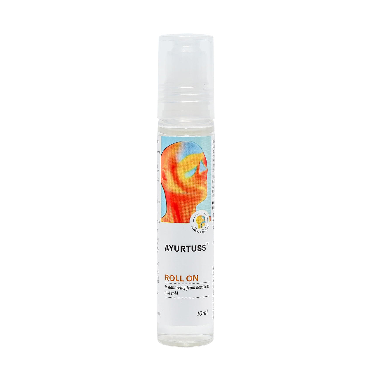 Forest Secrets Ayurtuss Roll On| Quick Headache Relief| Relieves Nasal Congestion| Cold Relief- 10Ml | Pack of 2