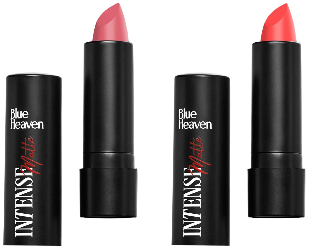 Blue Heaven Intense Matte Lipstick, Pink Frost, 305, 14 gm & Blue Heaven Intense Matte Lipstick, Pink Rose, 301, 14 gm
