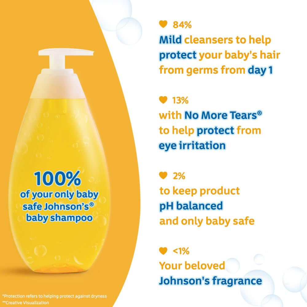 Johnson's Baby No More Tears Baby Shampoo 200ml