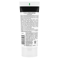 POND's Pure Detox Face Wash 200 g, Daily Exfoliating & Brightening Cleanser, Deep Cleans Oily Skin - With Activated Charcoal for Fresh, Glowing Skin & POND's Pure Detox Face Wash 100 g