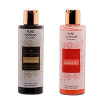 PURE AATMAN | shower gel with deep nourishment and refreshing | paraben free | sulphate free | 200ml