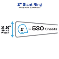 Avery Heavy-Duty View 3 Ring Binder, 2