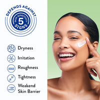 Cetaphil Hydrating foaming Face Wash, Cream to Foam Cleanser 236ml | Niacinamide, Pro-Vitamin B5 & and Aloe for Gentle Cleansing Moisturising Cream for Face & Body, Dry to Normal skin, 80 gm