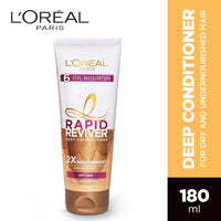 L'Oreal Paris Rapid Reviver Total Repair 5 Deep Conditioner, 180ml & L'Oreal Paris Rapid Reviver 6 Oil Nourish Deep Conditioner, 180ml