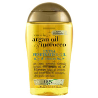 OGX Hair Oil, Renewing + Argan Oil Of Morocco, Extra Penetrating Oil, Dry and Coarse Hair Types, 100 ml