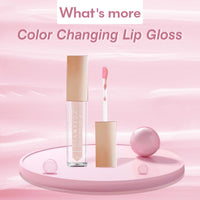 Glamveda Ph Lipstick | Color Changing Black Lipstick With Glossy Pink Payoff | Long Lasting Nourishment, SPF 10, Enriched With Vitamin E & Jojoba Oil| Vegan & Paraben Free | 4 gm Pack of 1