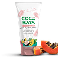Coco Baya Exfoliating Peel Off Mask, Enriched with Papaya Extract, Aloe Vera Extract, Vitamin E & Vitamin B3, Suitable For All Skin Types, 100 ML