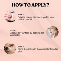 Lakyou Beauty 2in1 Primer + Matte Powder | Same Shade With Matte And Shimmery Effect | Long Lasting And Waterproof Formula | shade-01(White Ivory) | 30g
