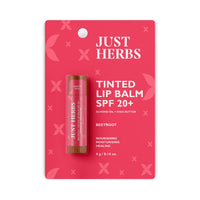 Just Herbs Ayurvedic Rose Lip Mask, Balm For Dark, Dry & Pigmented Lips - Vegan Lip Mask For 15gm & Just Herbs Tinted Lip Balm 4 g (Beetroot) Combo