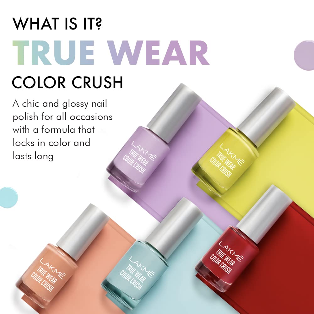 LAKMÉ True Wear Color Crush 236 6ml & LAKMÉ True Wear Color Crush 102 6ml Combo