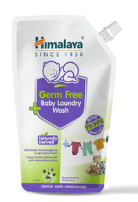 Himalaya Germ Free Baby Laundry Wash 1 L Pouch, White, (7004801) & Himalaya Baby Lotion 700ml