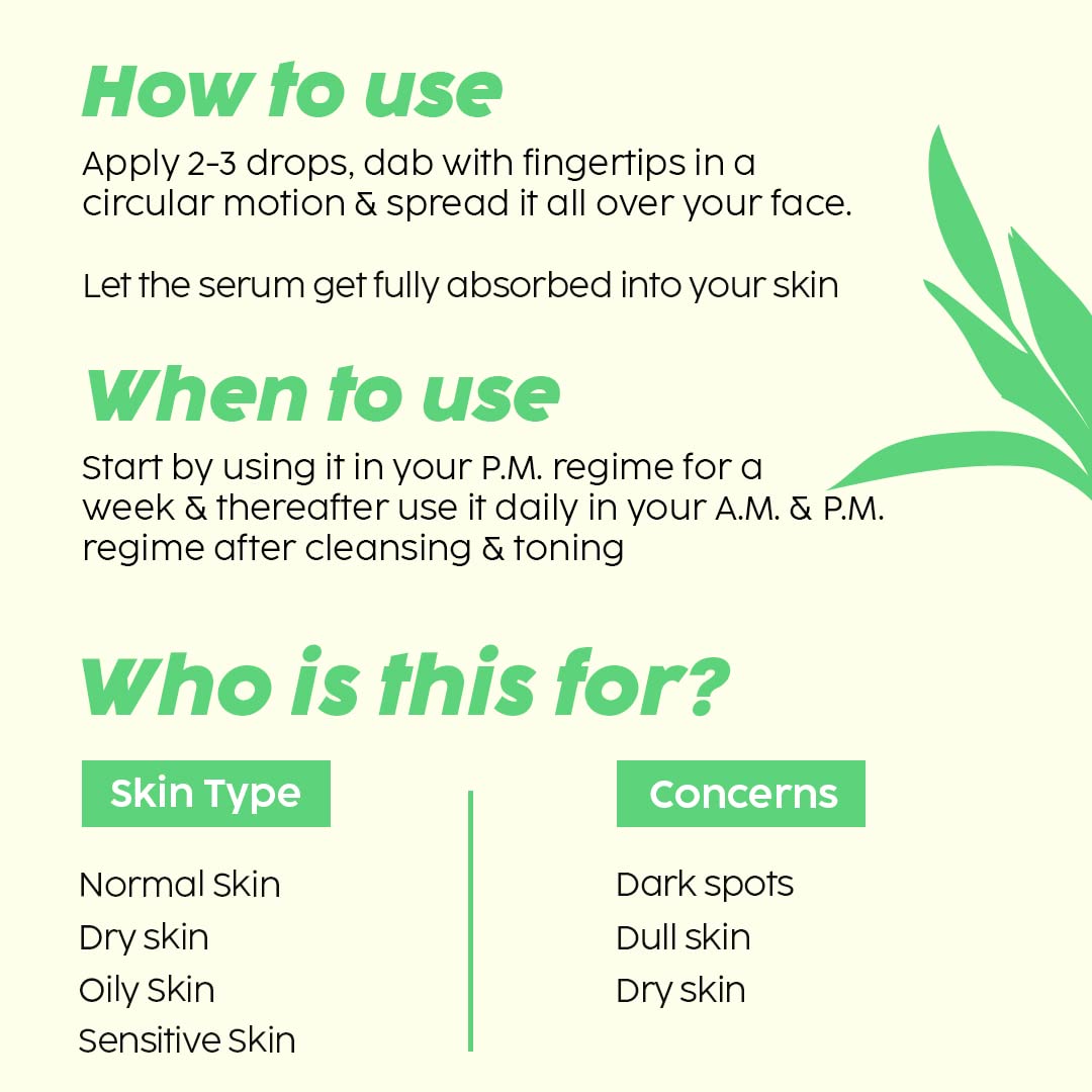 PLIX - THE PLANT FIX 3% Glycolic Acid Guava Serum For Glowing Skin & Gentle Exfoliation | Visibly Minimizes Dark Spots | For Women & Men, All Skin Types | 30 ml