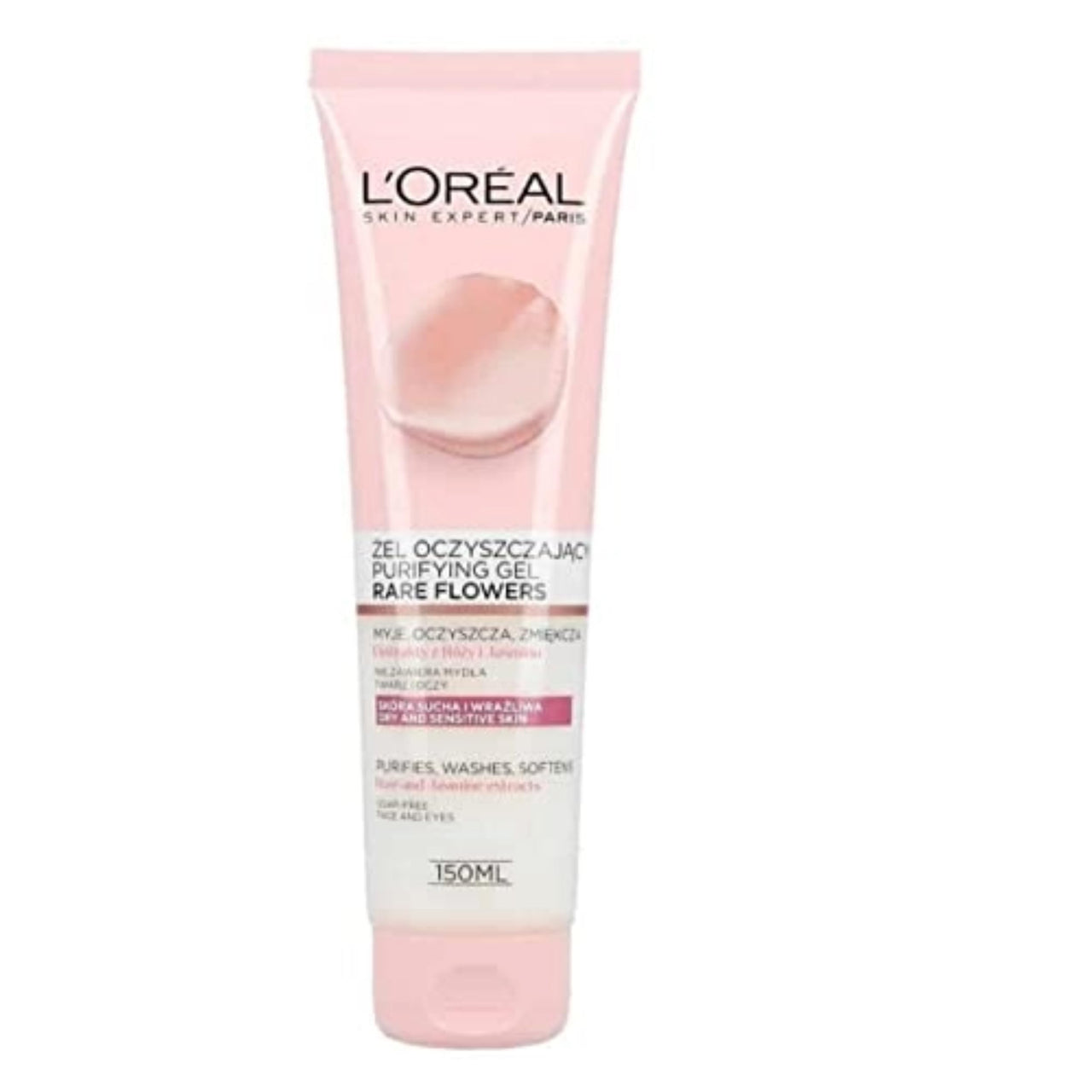 L'oreal Paris Rare Flowers Purifying Gel Rose And Jasmine Extract 150 ml