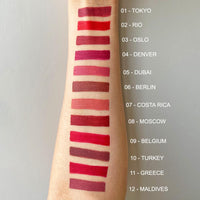 FLiCKA High Drama Matte Lipstick Introvert & Lip Liner Moscow Combo | 09