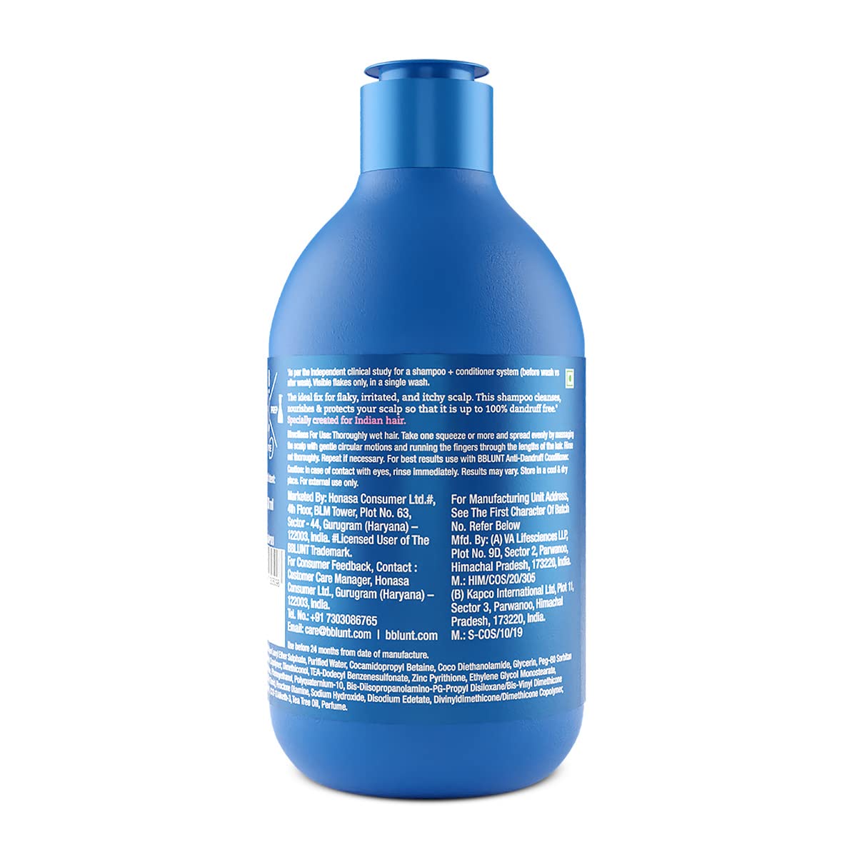 BBlunt Hot Shot Heat Protection Mist 150ml | Anti-Dandruff Shampoo For a Clear & Healthy Scalp 300 ml
