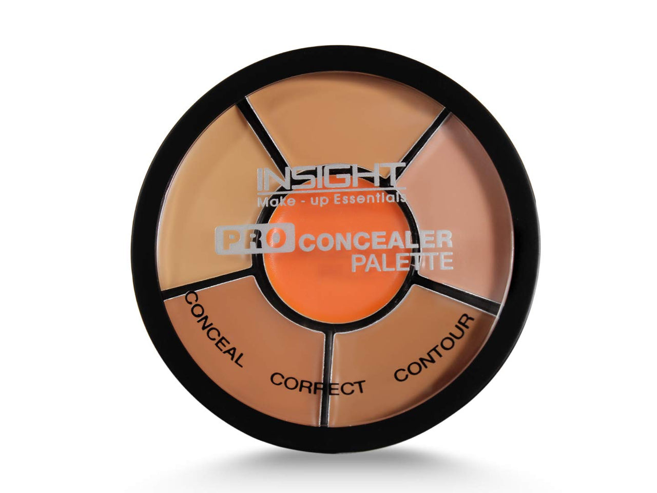 INSIGHT Cosmetics Pro Concealer Palette Full Coverage (Concealer) & Insight Pressed Powder Translucent Face Powder (Honey, Honey) For All Skin Types, 2 Count