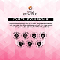 Khadi Organique Rosehip Face Serum For Radiant Glow, Anti Aging, Hydrates & Brighten Skin, Even Out Skin Tone, No Artificial Fragrance Only Used Blend, 30ml