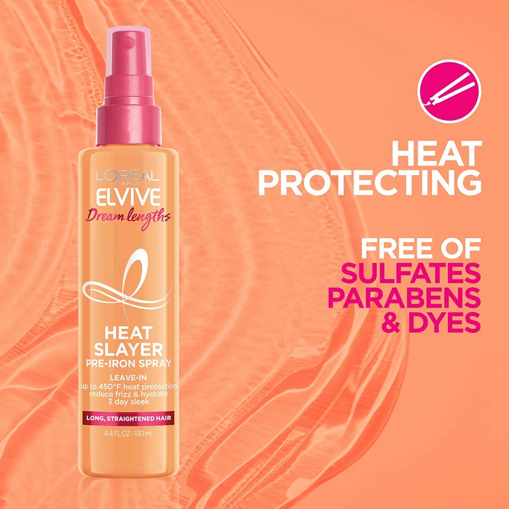 L'Oreal Paris Elvive Dream Lengths Heat Slayer Pre-Iron Spray Leave-In 150ml