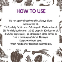 Deve Herbes Pure Basil Essential Oil (Ocimum basilicum) Steam Distilled 15ml