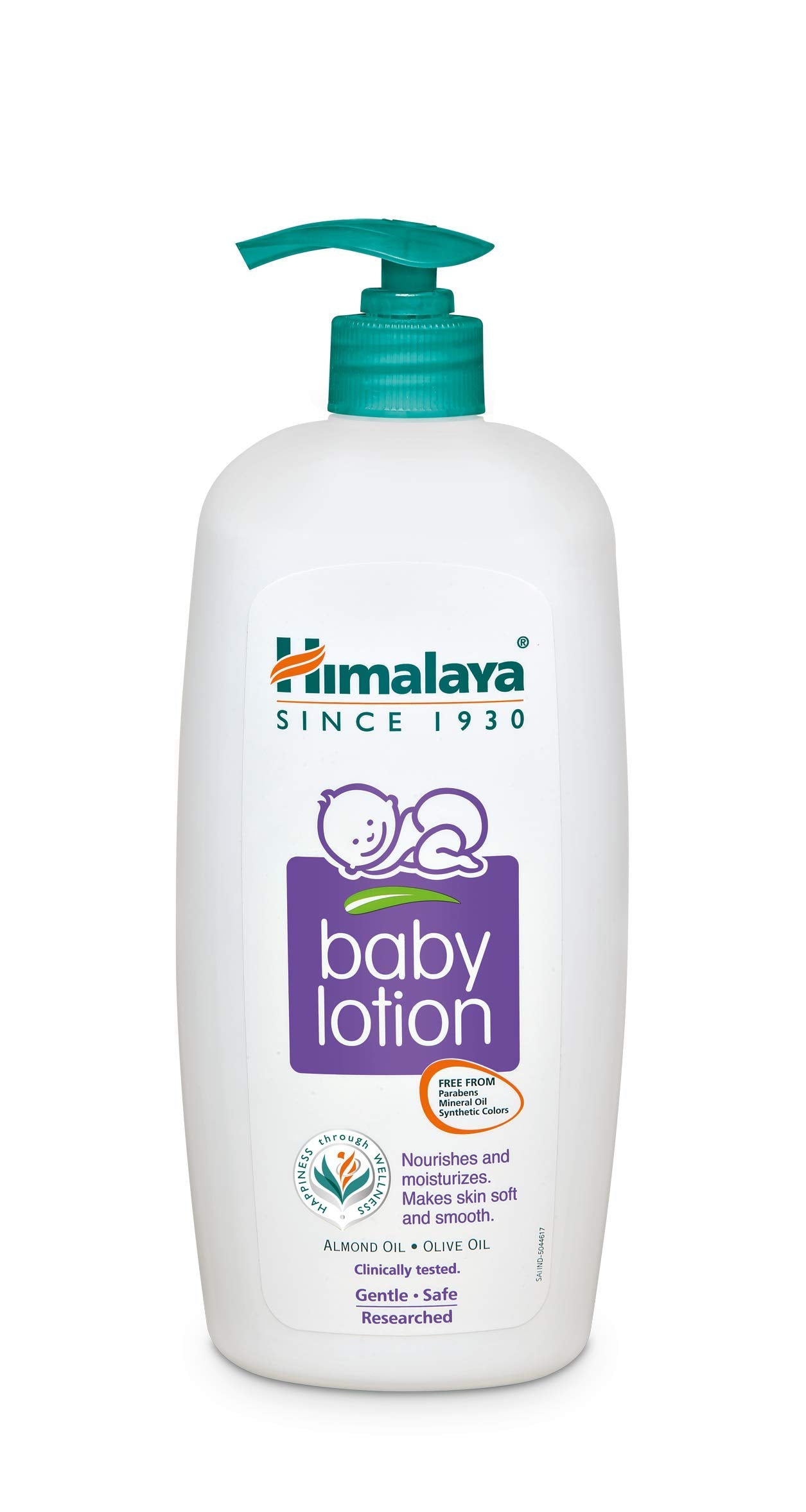 Himalaya Germ Free Baby Laundry Wash 1 L Pouch, White, (7004801) & Himalaya Baby Lotion 700ml
