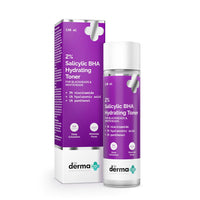 The Derma Co. 2% Salicylic BHA Hydrating Toner | BHA Liquid, Facial Exfoliant-Removes Blackheads & Whiteheads | Unclogs & Minimizes Pores | Hydrating Formula | For Oily & Acne Prone Skin | 150 ml
