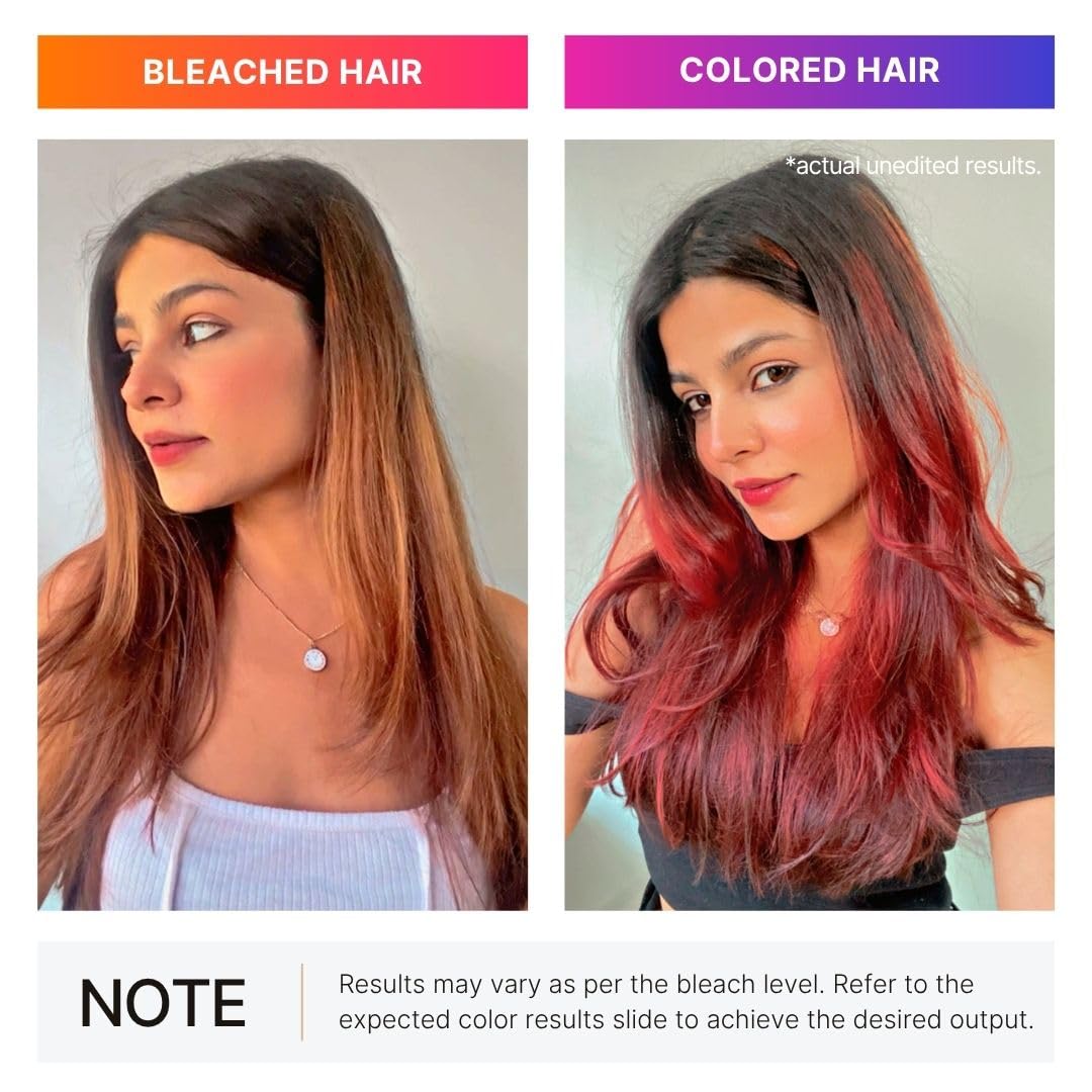 2.Oh! Italian- Bordeaux Wine Hair Color For Women & Men | Ammonia-Free DIY Semi Permanent Hair Color | Enriched with Argan Oil | Lasts upto 12-15 Washes