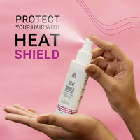 Sotrue Heat Shield Hair Protection Spray For Hair | Anti-Frizz, Reduces Hair Damage | For All Hair Types, Fragrance Free Mist Spray | Heat Protection Upto 230 °C 100ml