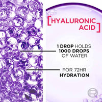 L’Oréal Paris Moisture Filling Shampoo, With Hyaluronic Acid, For Dry & Dehydrated Hair, Adds Shine & Bounce, Hyaluron Moisture 72H, 340Ml