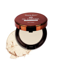 Seven Seas 2 In 1 HD Oil Control Matte Finish Pressed Compact Powder Total Oil Control | Non Oily Matte Look | Evens Out Complexion | Hides Imperfections | Blends Effortlessly (Nude)