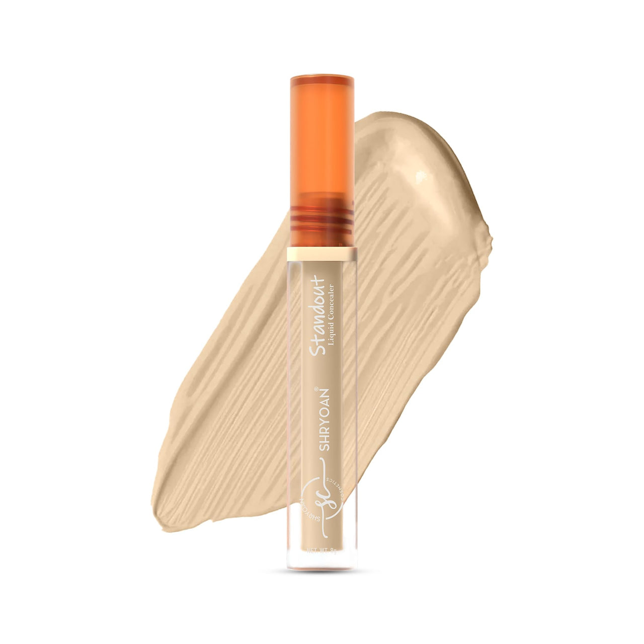 Shryoan Standout Brightening & Hydrating Concealer | Flawless Natual Matte Finish | Waterproof & Creaseproof | 8 gm (Shade 03, Natural Beige)
