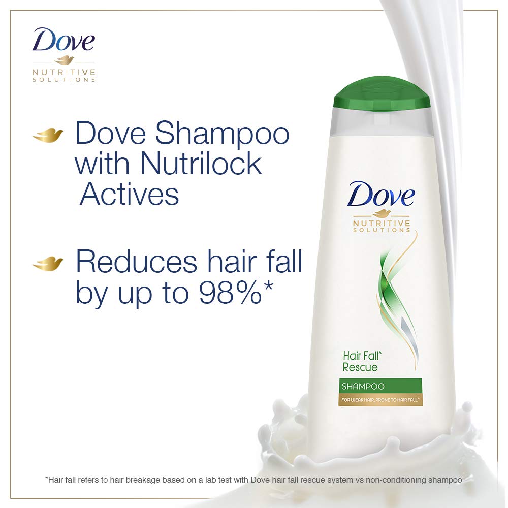 Dove Hair Fall Rescue Shampoo For Weak Hair, 340 ml