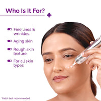 The Derma Co. 3000 PPM Retinol Microneedle Face Serum Shot with Squalane, Panthenol & Hyaluronic Acid | For Skin Renewal | 5x Higher Penetration | Enhances Collagen Production | Anti-Ageing | Reduces Wrinkle & FineLines | 10 g