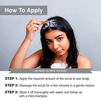 Bare Anatomy Scalp Scrub with Natural AHAs, Coconut & Sugar | Get Up To 99% Dandruff Reduction | Dandruff Remover | Oily Scalp Exfoliator Hair Scrub | Sulphate & Paraben Free | For Women & Men | 250g