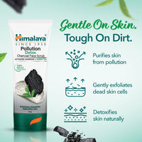 Himalaya Pollution Detox Charcoal Face Scrub | 100g