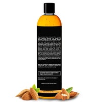 Organic Netra Sweet Almond Oil for Hair and Skin | Pure and Safe | Nourishes Dry and Dull Hair | Enrich with Vitamins and Minerals | Paraben Free | For All Skin Types - 200 ml