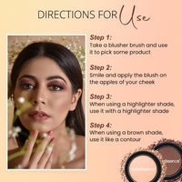 Coloressence Satin Smooth Highlighter (Blusher) SH-7 5g