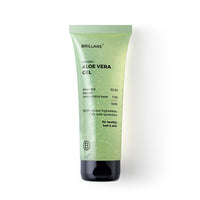Brillare Natural Aloe Vera Gel - Ultimate Moisturiser for Face, Hair & Skin | Pure, Hydrating, Soothing Care, 200 GM