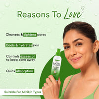 Lacto Calamine Face Toner With Cucumber | 120ml Each-pack of 3 | Deep Pore Cleansing | Open Pores Tightening with Green Tea & 2% Niacinamide For Cool & Hydrated Skin | No Sulphate, Alcohol & Parabens