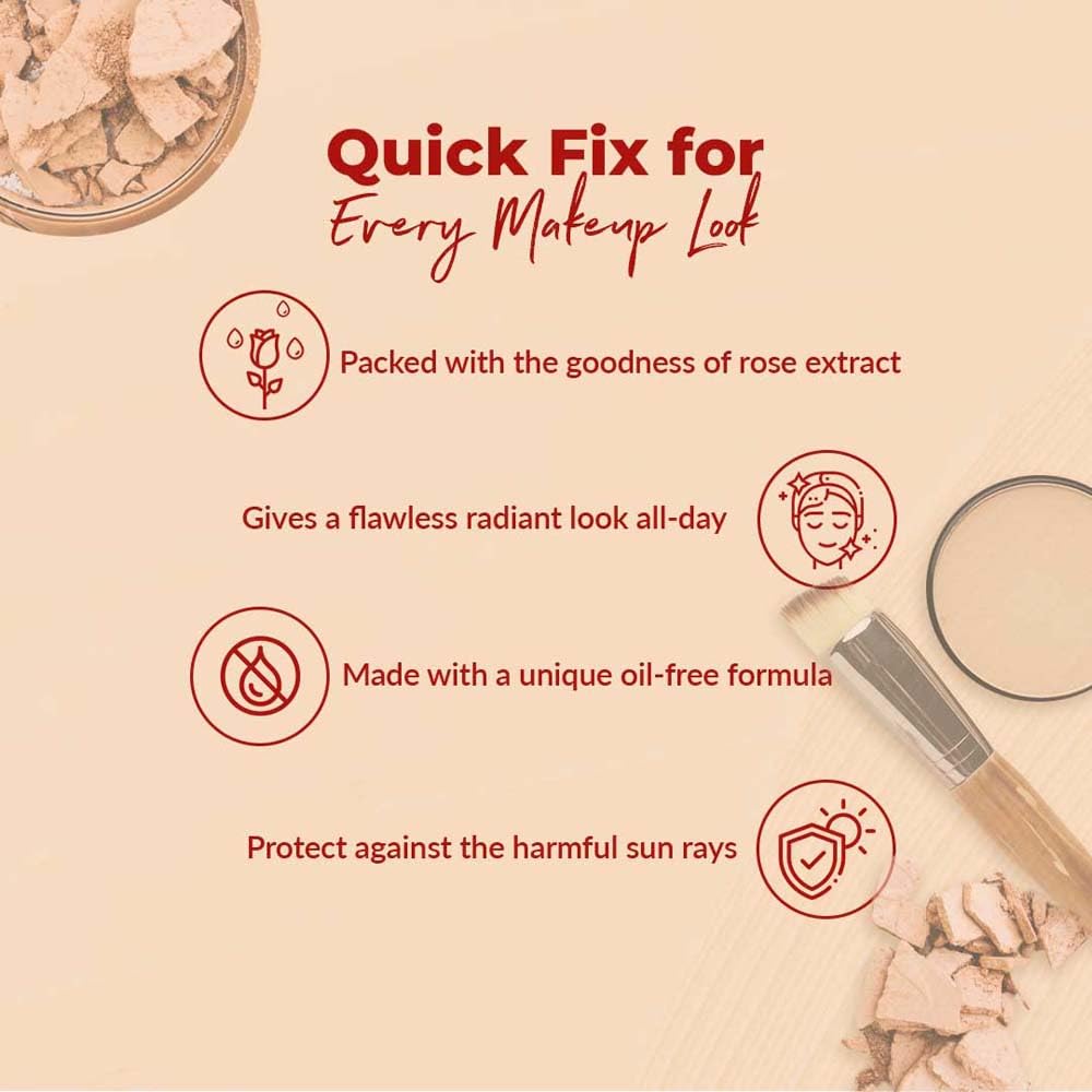 Olivia Skinsync Makeup Fixer Matte Powder | Long-Lasting Loose Powder for All Skin Types | Translucent Yellow Finishing & Setting Powder with Rose Extract | Shine Control & UV Protection | Yellow 20g