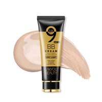 Lakyou Beauty 9 in 1 BB Cream | Light Weight | Long Lasting | Up To 24Hrs Hydration | Even Skin Tone | SPF-15 | Shade-04(Natural Nude) | 80g