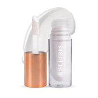 Just Herbs Glaze Silver Nectar Ultra Radiance | Ultra Shimmery Shine | Long Stay | Mess Free | Dewy Finish with Shea Butter and Aloe Vera Liquid Highlighter | All Skin Types | For Women 6g