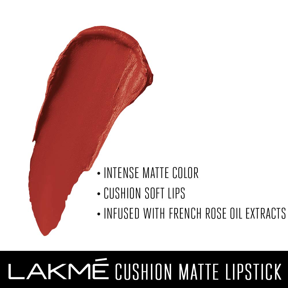 Lakmé Cushion Matte Pink Date - Pink Date, 4.5 Gm