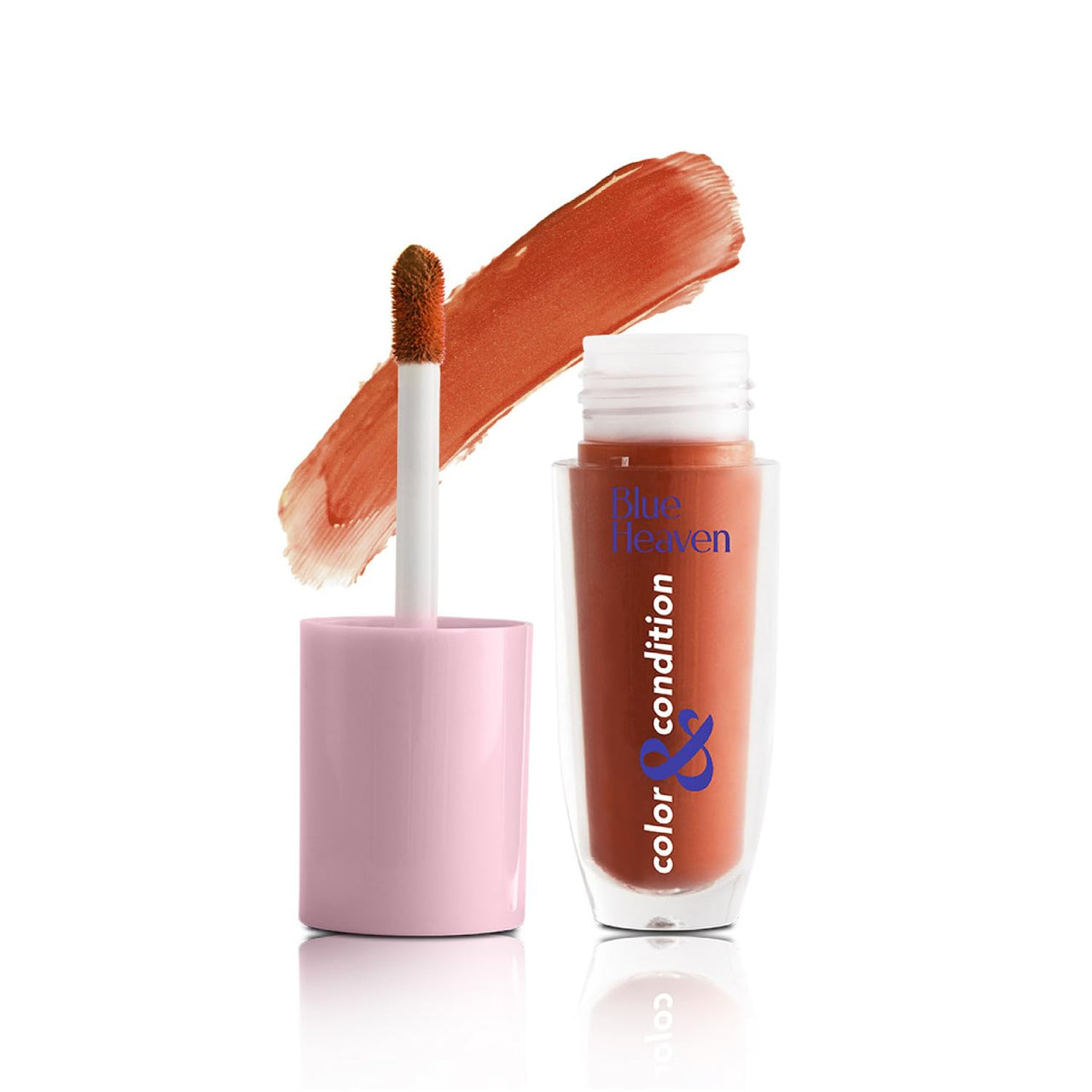Blue Heaven Color & Condition tinted lip oil for women, lip gloss infused with Cranberry, Raspberry & Hazelnut oil, Hydrating & Softening - Jujube Berry, 4.2ml
