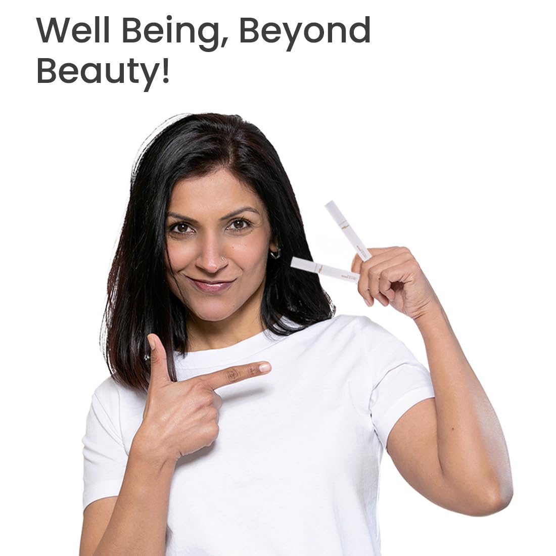 Earth Rhythm Eyelash and Eyebrow Hair Growth Serum With Redensyl & Aloe Vera for Thick Lashes and Brows - 8ml