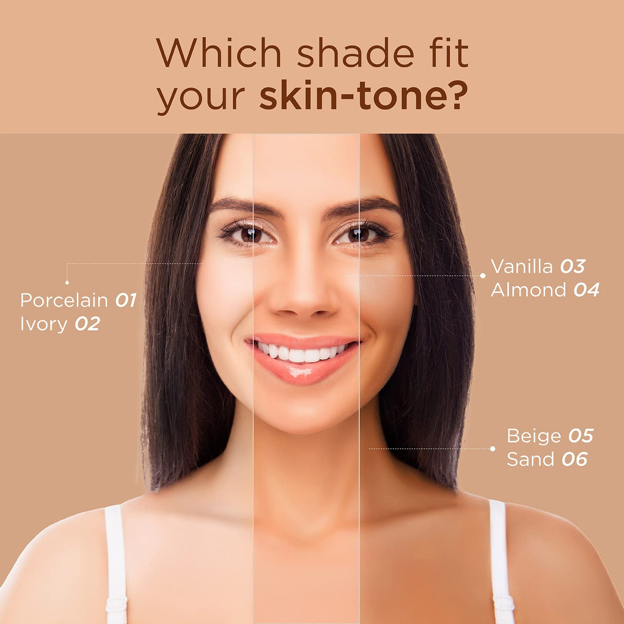 ZM Game Face on Liquid Foundation 12hour Long-lasting | Smudge-Proof | Transfer Proof | SPF 25 (Porcelain)
