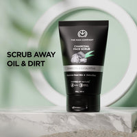 The Man Company De Tan Face Care Kit for Glowing & Moisturised Skin with Charcoal Face wash, Scrub & Moisturizing Cream - Set of 3