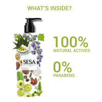 Sesa Ayurvedic Medicinal Shampoo & Conditioner - Hairfall Control & Anti-Dandruff - Infused with 17 Ayurvedic Herbs - Smooth & Shiny Hair - Men & Women