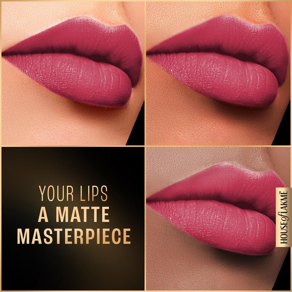 Lakmé Forever Matte Liquid Lipstick - 38 Red Candy, 5.6 Ml