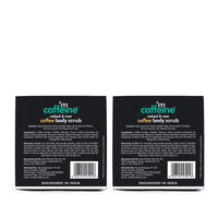 mcaffeine Exfoliating Coffee Body Scrub For Soft-Smooth Skin&Tan Removal|Unisex Body Scrub|De-Tan Bathing Scrub With Coconut Oil,Removes Dirt&Dead Skin|All Skin Types-Combo Saver Pack Of 2(200Gm)